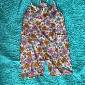Floral Print Romper by Little Foxies
